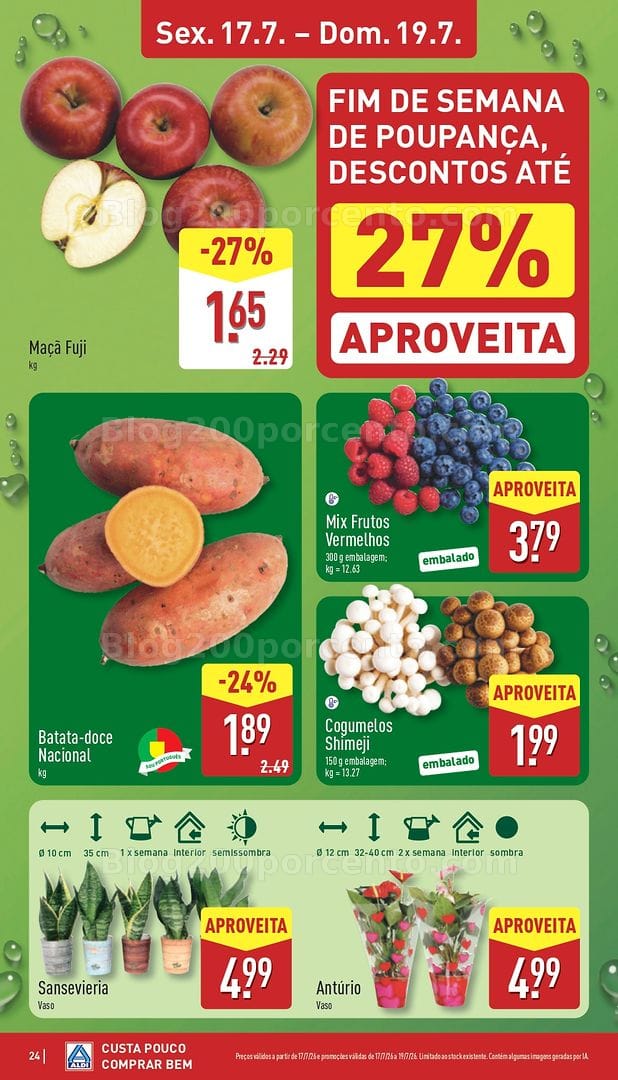 Antevisão Folheto ALDI Promoções de 13 a 19 julho